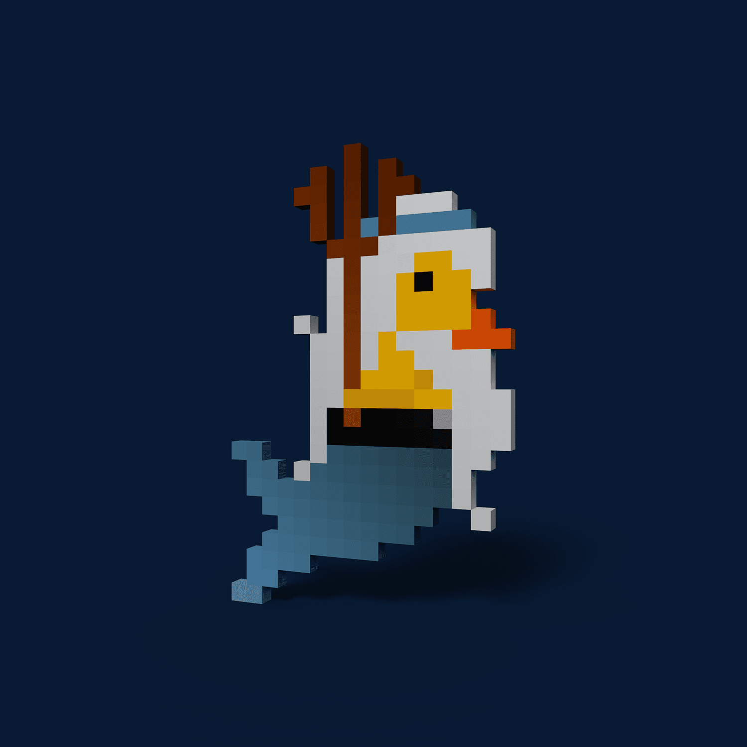 3D model of Poseidon Duck