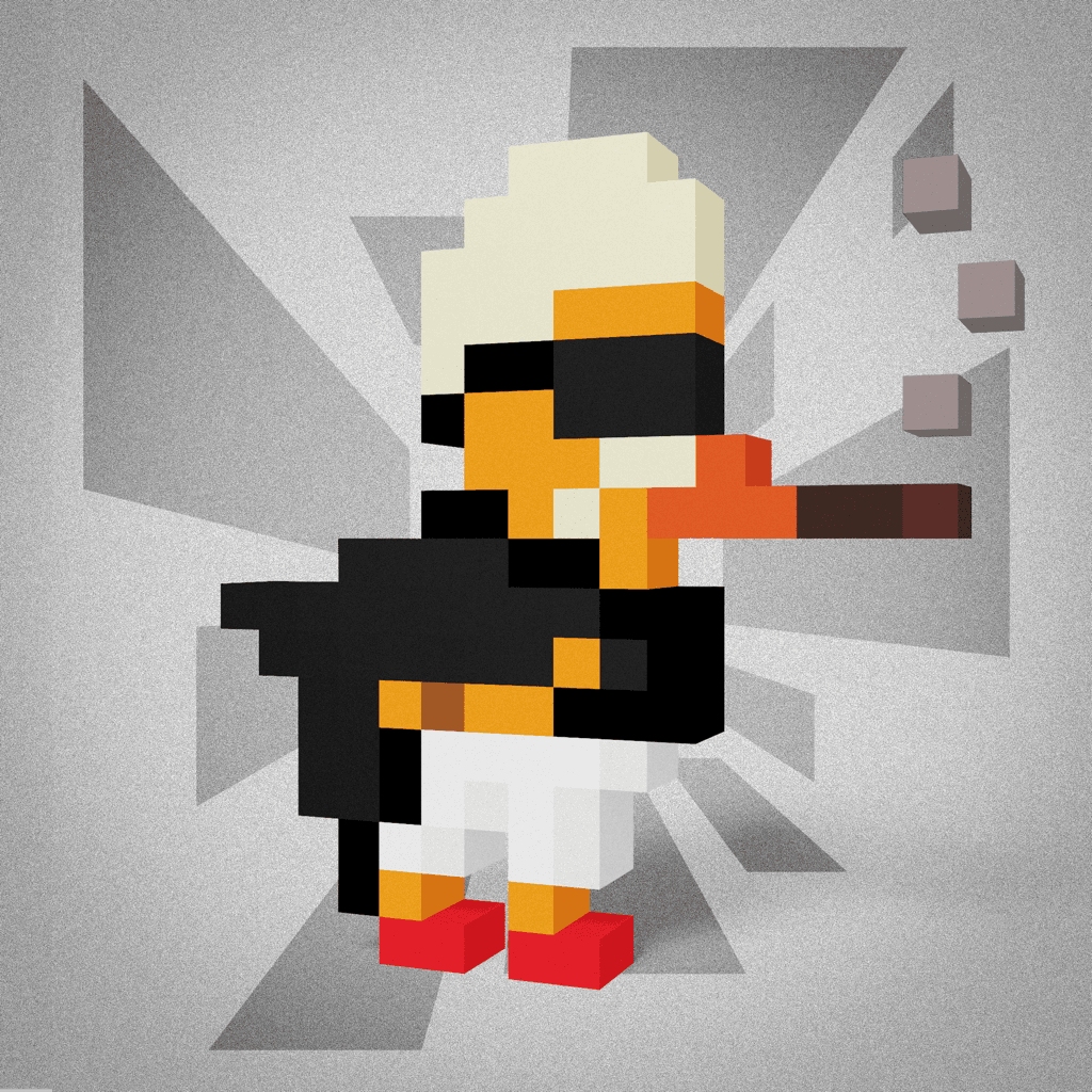 3D model of Billionaire Duck